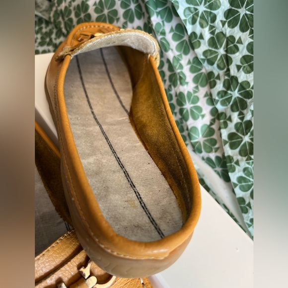 Salvatore Ferragamo Yellow Leather Slip on Shoes!! - Picture 5 of 9